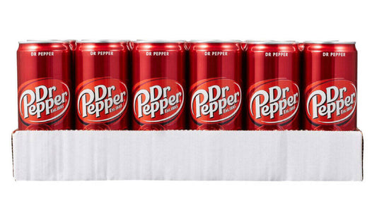 Dr Pepper - Original 330ml 24 Blikjes