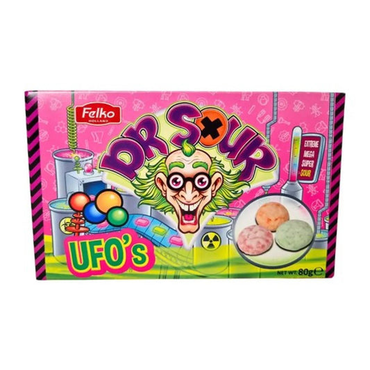Dr. Sweet - Sour Ufo's 80 Gram (Halal)