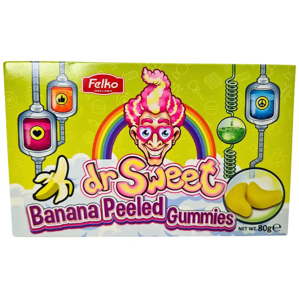 Dr. Sweet - Peeled Banana Gummies 80 Gram  (Halal)