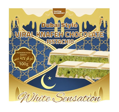 Dubai Style - Viral Knafeh White Chocolate Pistachio 100 Gramm