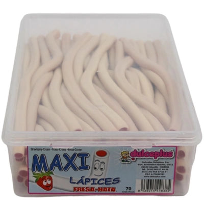 Dulceplus - Maxi Fraises en Vrac 1600 Grammes