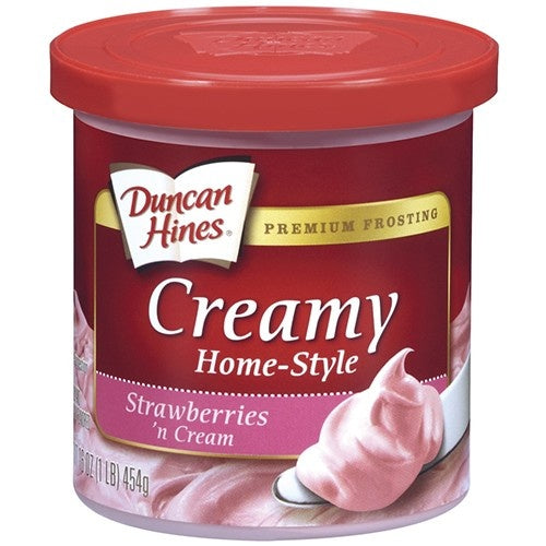Duncan Hines - Strawberry and Cream Frosting 454 Gram