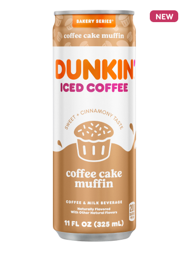 Dunkin - Iced Coffee Cake Muffin 330ml