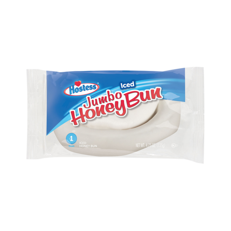 Hostess - Jumbo-Honigbrötchen mit Zuckerguss, 135 Gramm