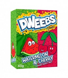 Dweebs - Wassermelone &amp; Kirsche 45 Gramm