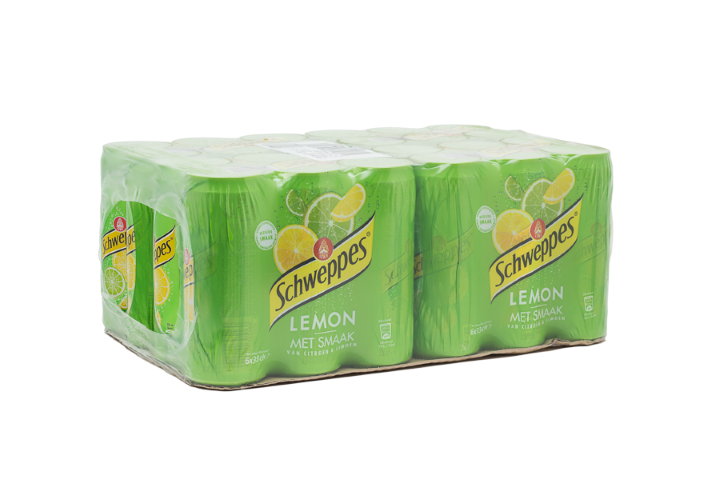 Schweppes - Lemon 330ml 24 Blikjes