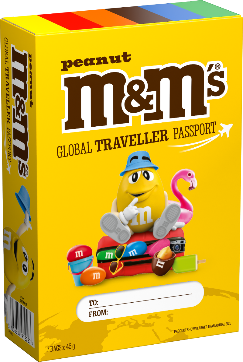 M&M's - Peanut Traveller Passport 315 Gram