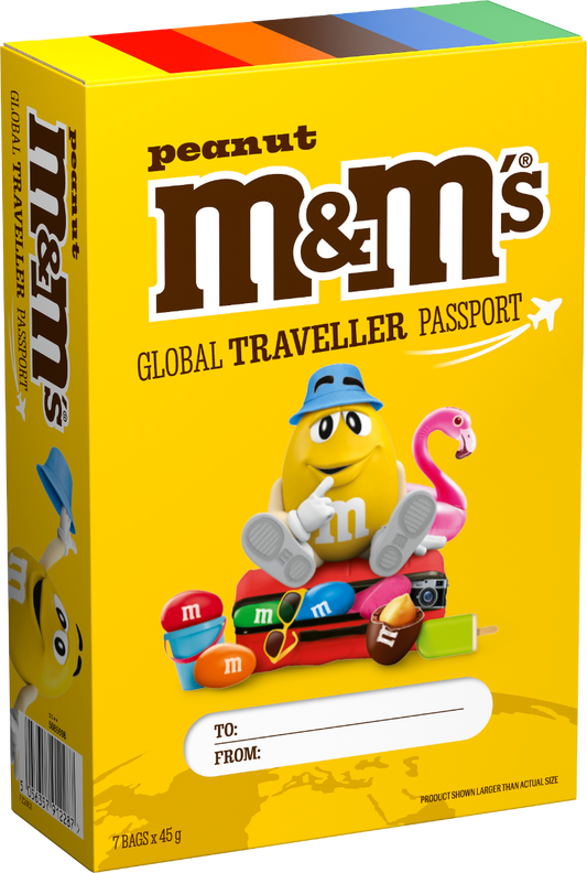M&M's - Peanut Traveller Passport 315 Gram