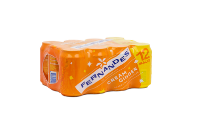 Fernandes - Cream Ginger 330ml 24 Cans