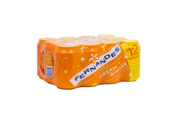 Fernandes - Cream Ginger 330ml 24 Blikjes