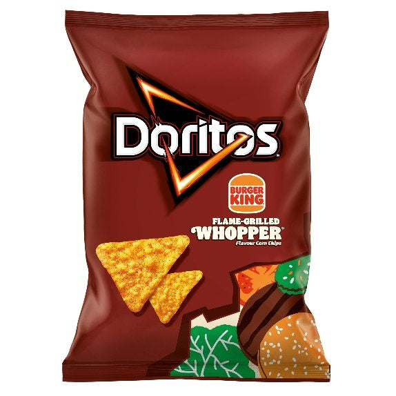 Walkers - Doritos Burger King Flame Grilled Whopper 70 Gram