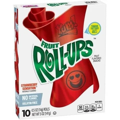 Fruit Roll Ups - Strawberry Sensation 141 Gram