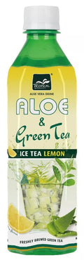 Tropische Aloe Vera - Grüner Tee Zitrone 500 ml