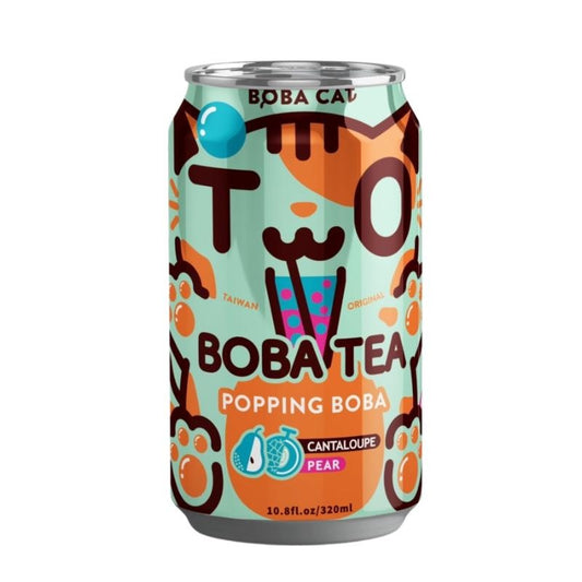 Boba Tea - Cantaloupe Pear Tea 315ml