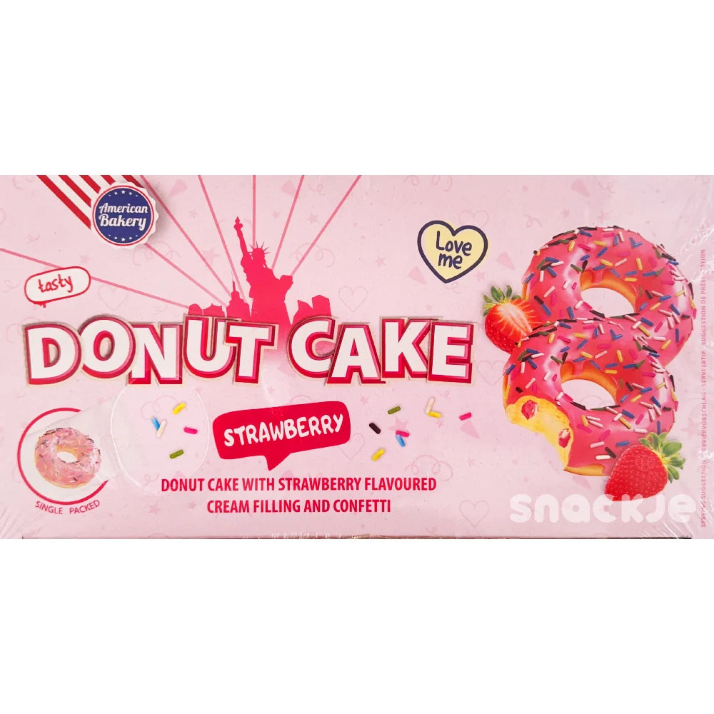 Amerikanische Bäckerei – Erdbeerkuchen, 135 Gramm