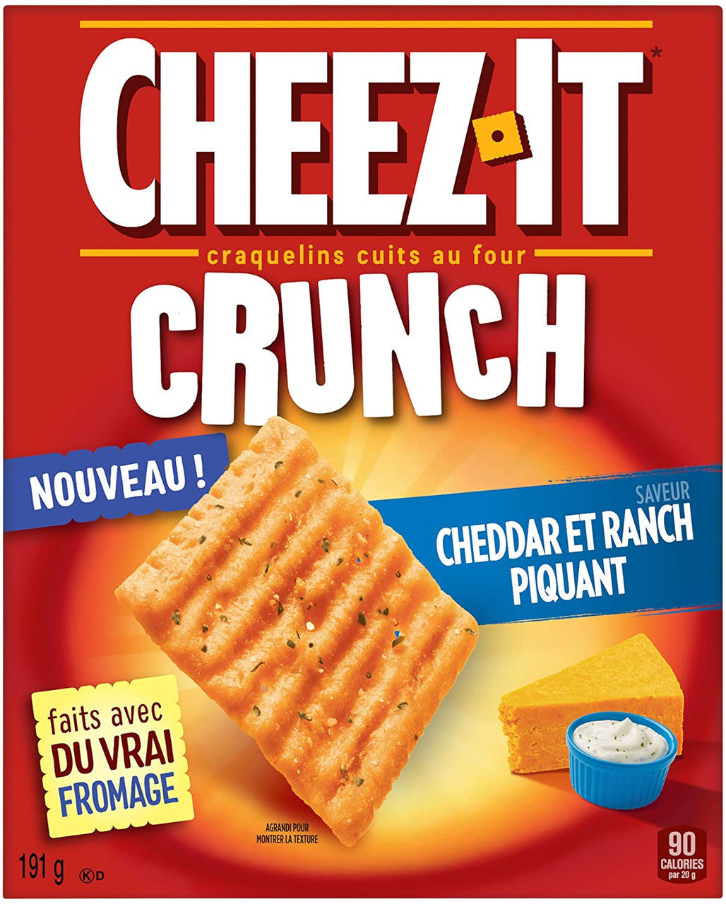 Cheez-It - Zesty Cheddar Ranch 191 Gram