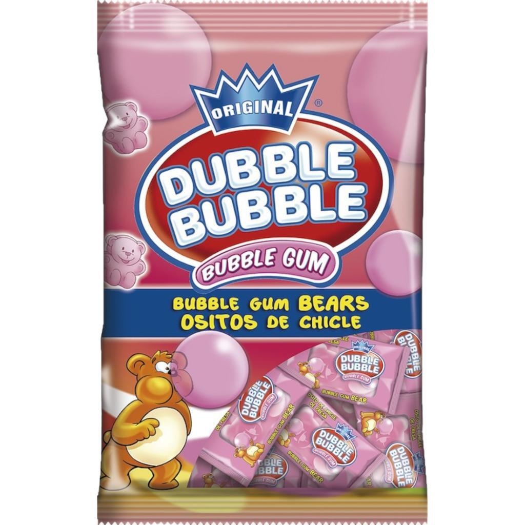 Dubble Bubble - Bubble Gum Bears Strawberry 85 Gram