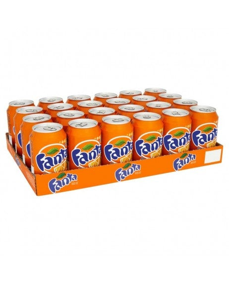 Fanta - Orange 330ml 24 Blikjes