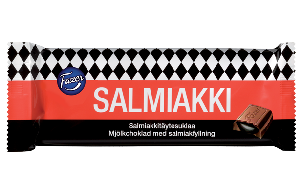 Fazer - Salty Liquorice Chocolate 100 Gram