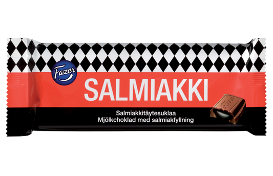 Fazer - Salty Liquorice Chocolate 100 Gram