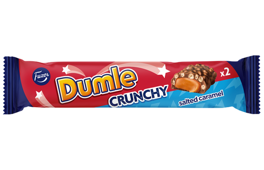 Fazer - Dumle Crunchy Salted Caramel 55 Gram