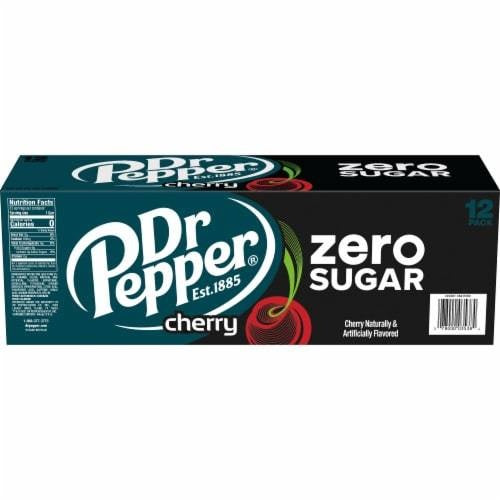Dr Pepper - Cherry Zero 355ml 12 Blikjes