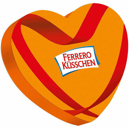 Ferrero - Küsschen Klassik Herz 124 Gram