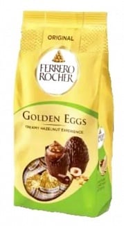 Ferrero - Rocher Golden Eggs Milk 90 Gram