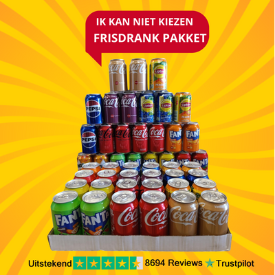 Ik Kan Niet Kiezen Frisdrank Pakket 24 Cans
