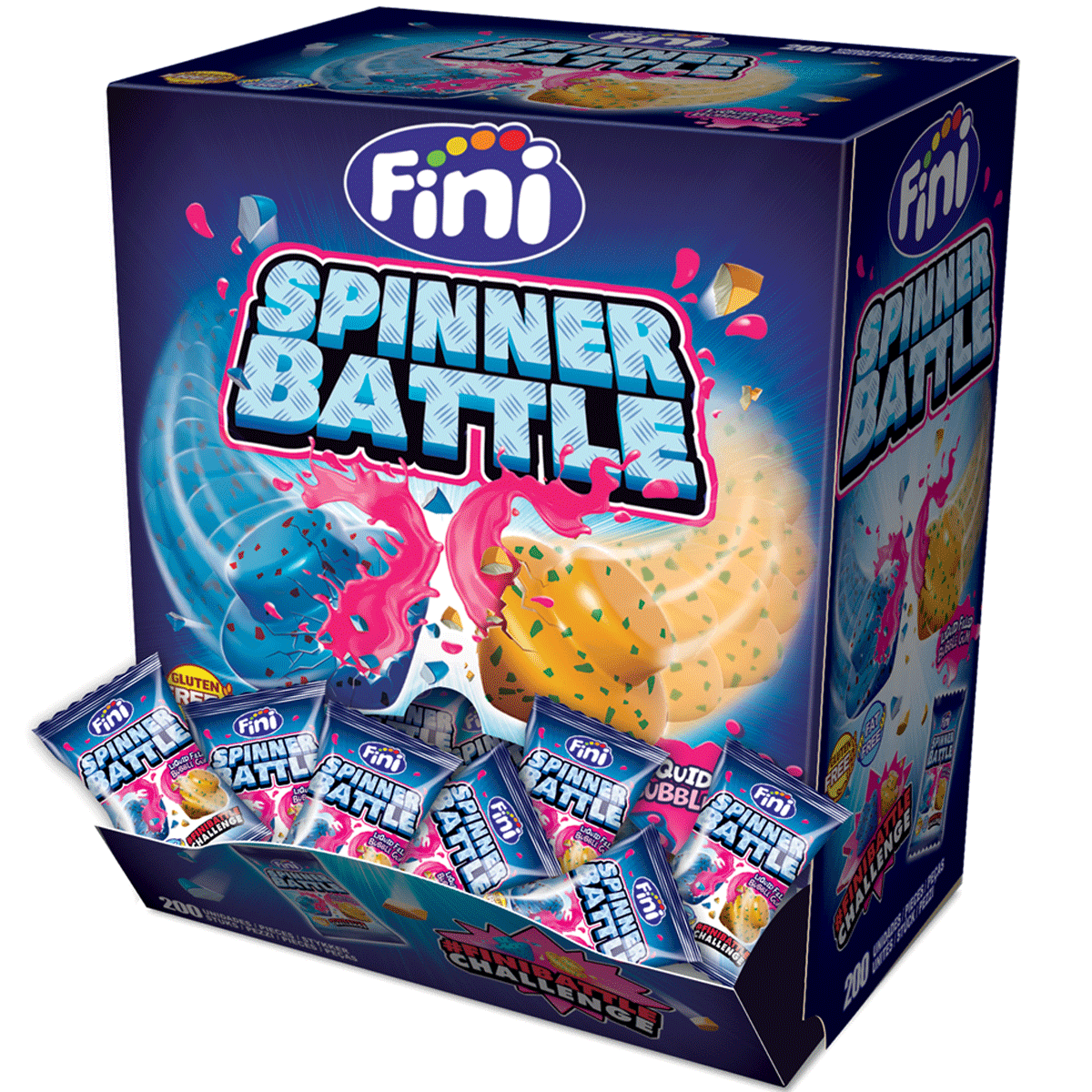 Fini - Spinner Battle Gum 200 Stück