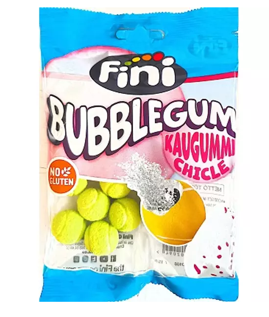 Fini - Tennisbälle Kaugummi 75 Gramm (Halal)