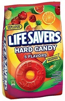 Lifesavers - Hartbonbons, 5 Geschmacksrichtungen, 1420 Gramm