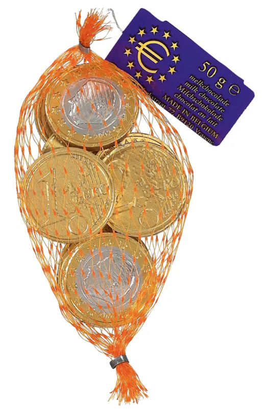 Hamlet - Chocolademunten 50 Gram 100 Stuks