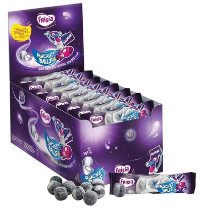 Frisia - Rocket Balls Salmiak 5-strip 50 Stuks
