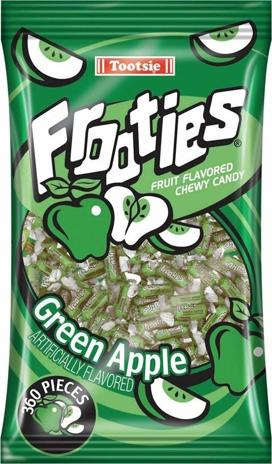 Tootsie - Frooties Green Apple 1100 Gram