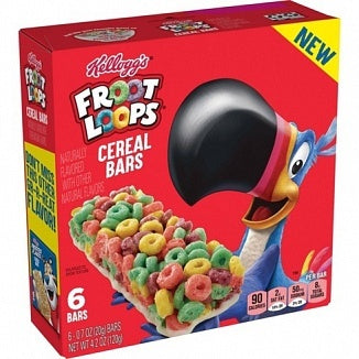 Kellogg's - Froot Loops Müsliriegel 120 Gramm
