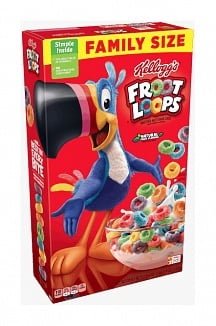 Kellogg's - Froot Loops Müsli Familienpackung 550 Gramm