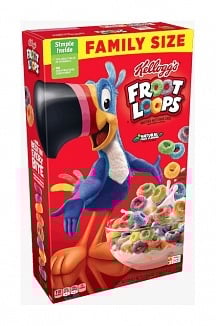 Kellogg's -Froot Loops Cereal Family Size 550 Gram