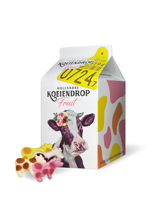 Hollandse Koeiendrop Fruitsmaak 200 Gram