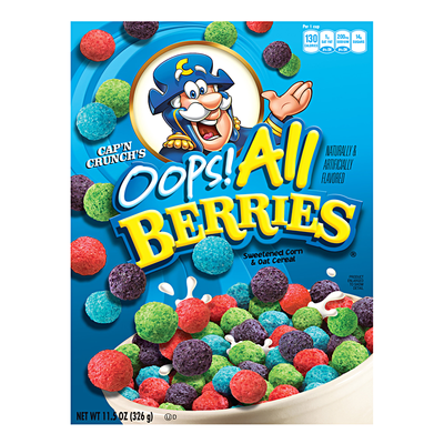 Cap'n Crunch's - Oops! All Berries Müsli 326 Gramm