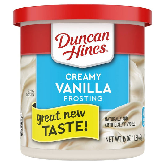 Duncan Hines - Creamy Vanilla 454 Gram