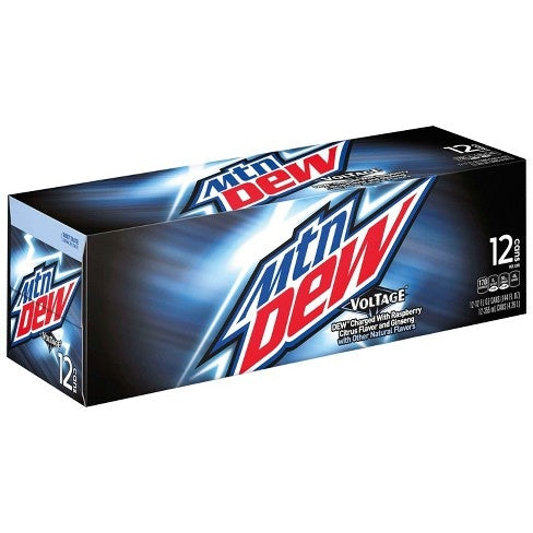 Mountain Dew - Voltage 355ml 12 Blikjes