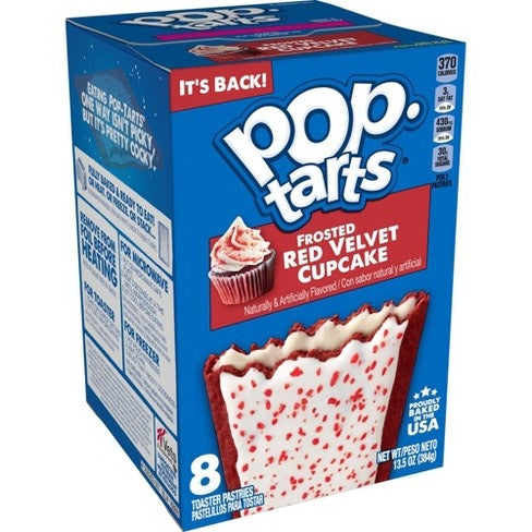 Kellogg's - Pop-Tarts Red Velvet 394 Gramm