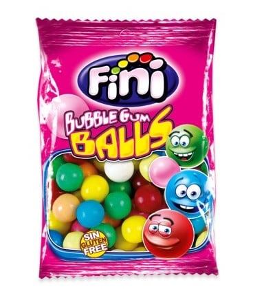 Fini - Bubble Gum Balls 75 Gram 12 Stück (Halal)