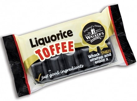 Walkers - Nonsuch Liquorice Toffee Bars 100 Gram