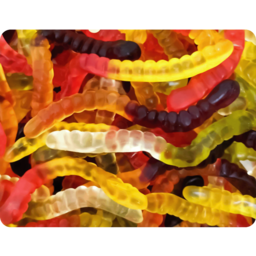 Haribo - Gloeiwormen 1 Kilo