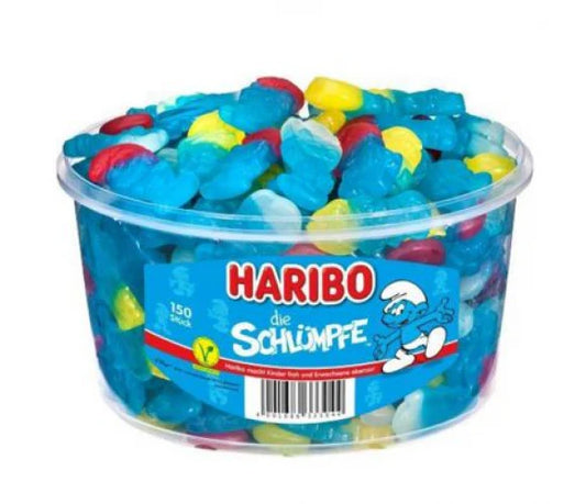 Haribo - Winegum Smurfen 150 Stuks 1350 Gram