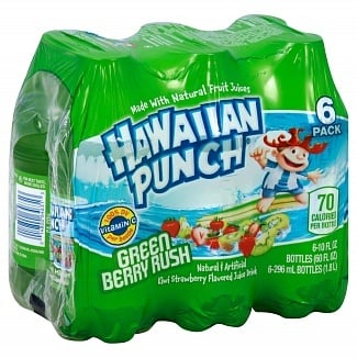 Hawaiian Punch - Green Berry Rush 6-Pack