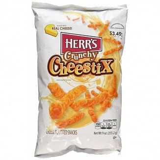 Herr's - Crunchy Cheestix Original 255 Gram