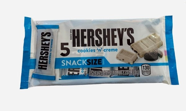 Hersheys - Cookies n Crème Snacksize 5-Pack 5x12 Gram